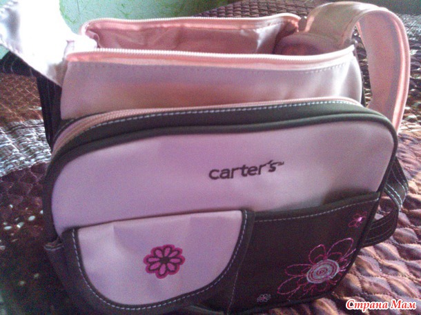 Сумка для детских вещей Carters +