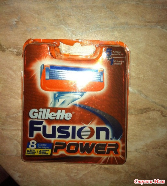 Лезвия Gillette (неудачная покупка)+