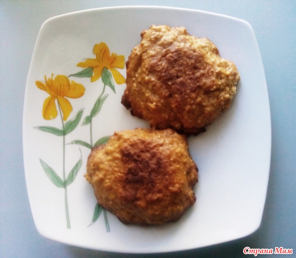 Бесподобно вкусное овсяное печенье.