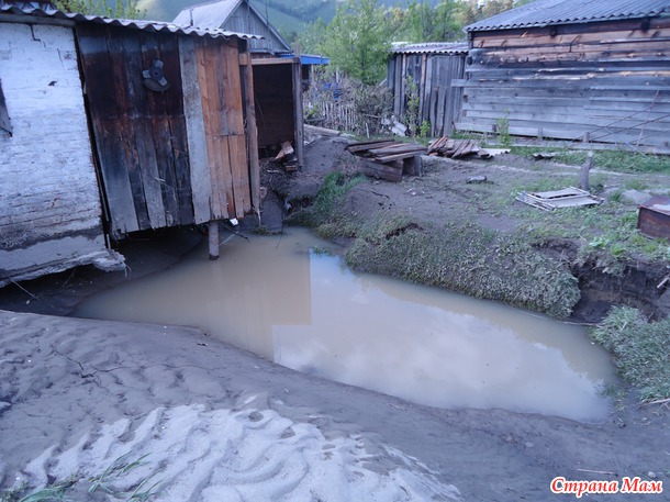 Наводнение. Дача- до и после... Оч много фоток