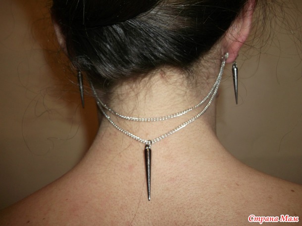 СЕРЕЖКИ В СТИЛЕ GLAM ПАНК