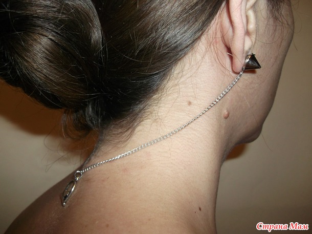 СЕРЕЖКИ В СТИЛЕ GLAM ПАНК