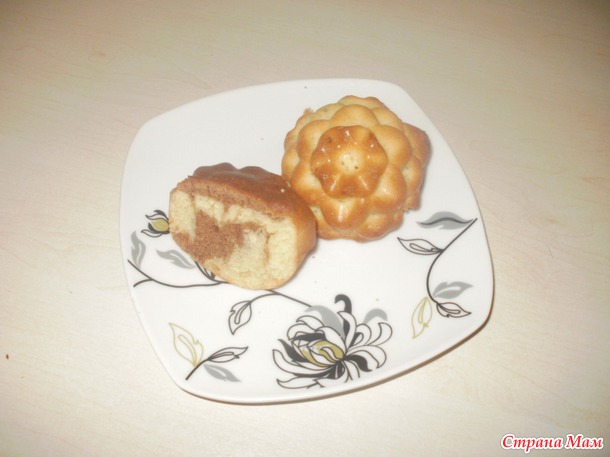 Кексики "Цветочная полянка"