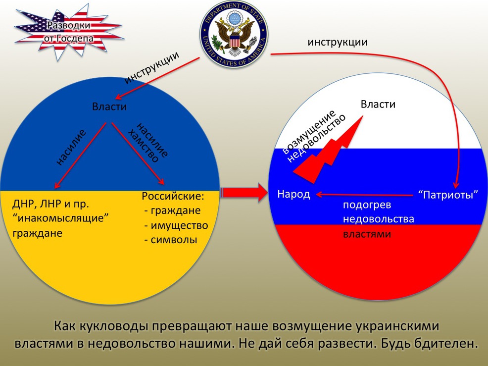 Схема власти в днр