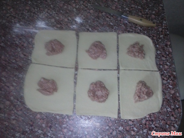 Самса слоеная.