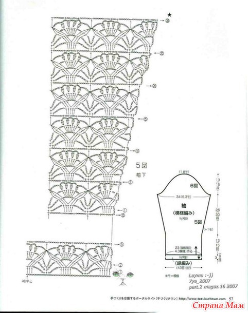 Кофточки, жилетки. Крючок часть 1.