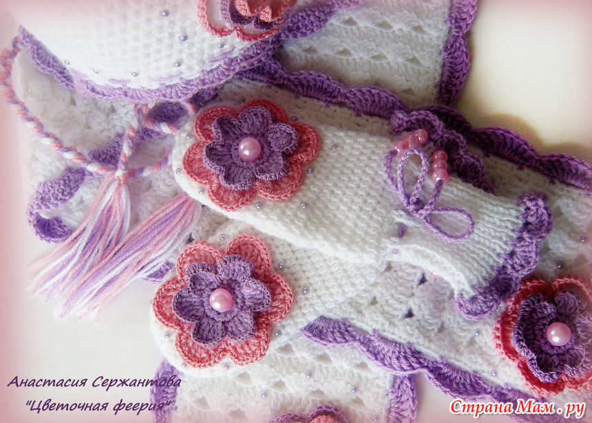 *3 новеньких комплекта))) - Все в ажуре... (вязание крючком) - Страна Мам