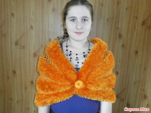 Накидка из травки