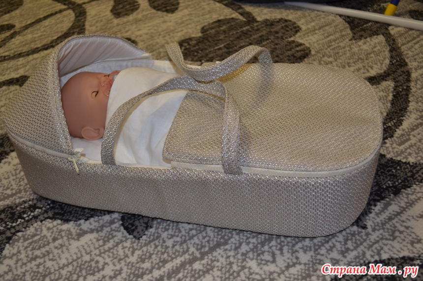 Купить детские люльки-переноски для новорожденных на выписку из роддома от Luxury Baby