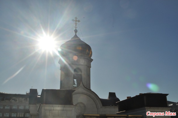 Прогулка к Храму Христа Спасителя