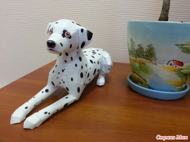 Поделки в технике Papercraft