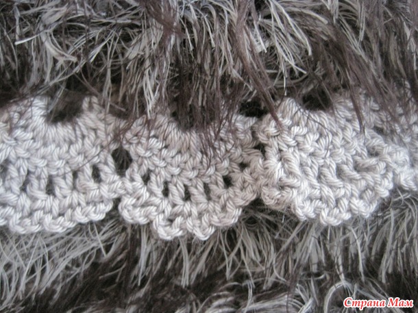 Безрукавка из пряжи yarn art rabbit