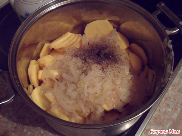 Моя запеканка из картофеля
