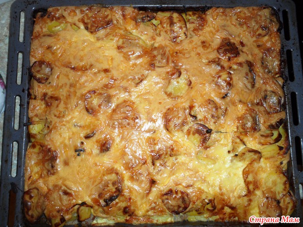 Моя запеканка из картофеля