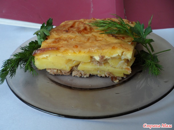 Моя запеканка из картофеля