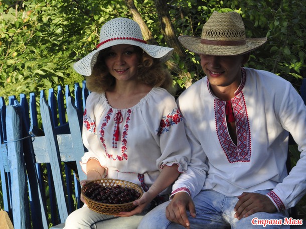 Наши вышиванки в цветах Луганской области