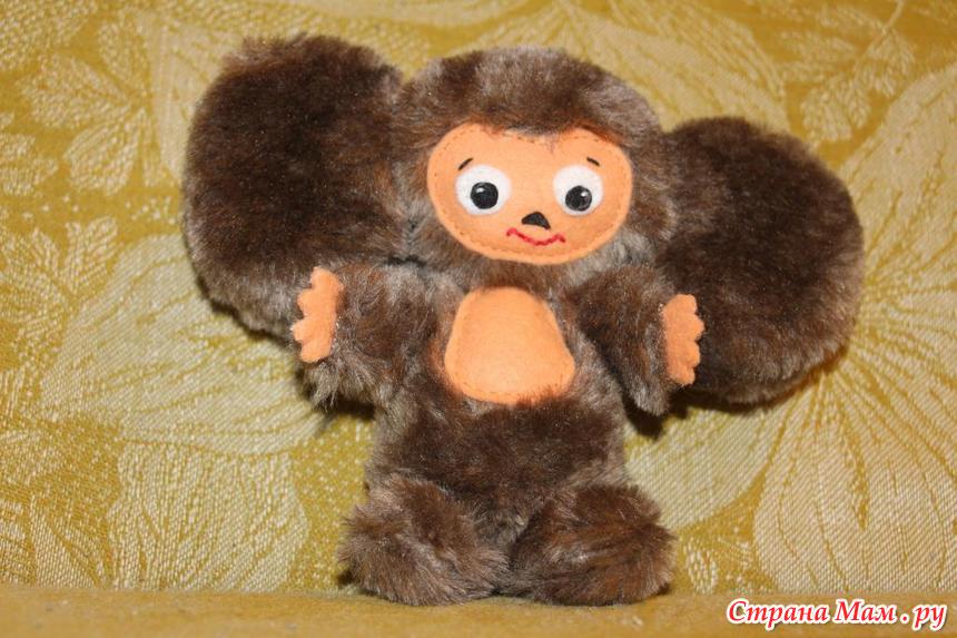Мягкая детская игрушка Чебурашка купить в интернет-магазине Miramida