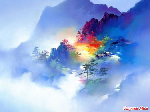Пейзажи китайского художника Hong Leung.