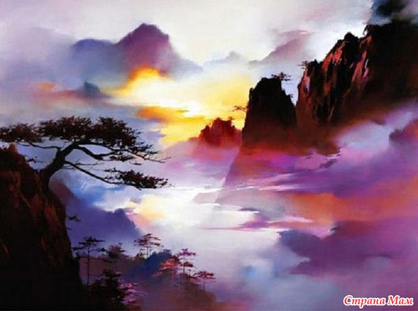 Пейзажи китайского художника Hong Leung.