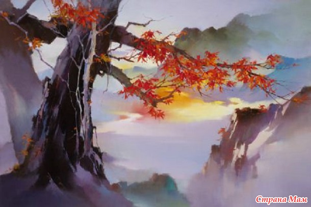 Пейзажи китайского художника Hong Leung.