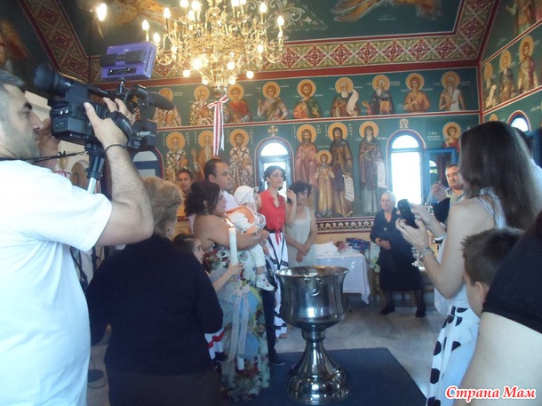 Крестины в Греции (много букоф и фото..)