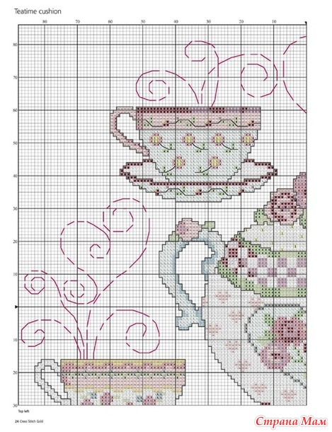 Cross Stitch Gold Журнал с вышивками.