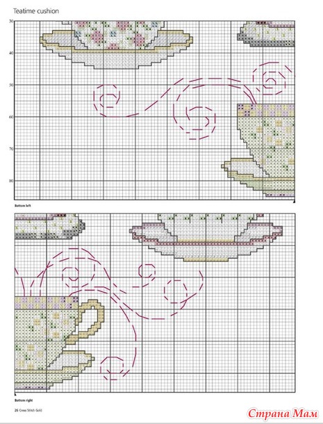 Cross Stitch Gold Журнал с вышивками.