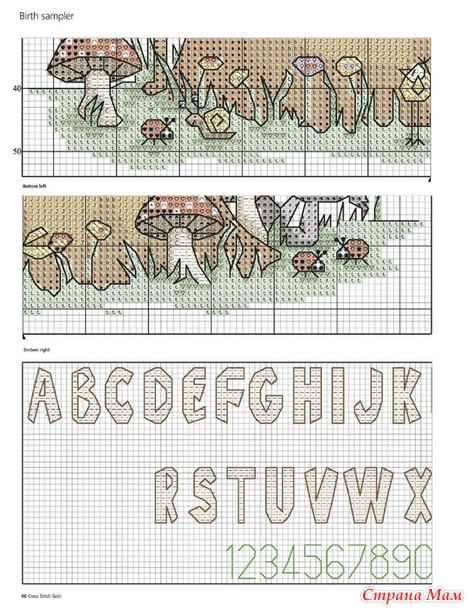 Cross Stitch Gold Журнал с вышивками.