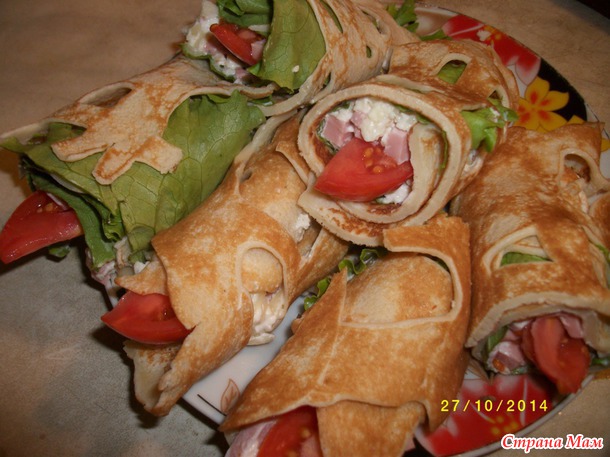 Закусочные блинчики