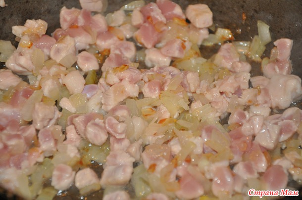 Оладушки с мясом