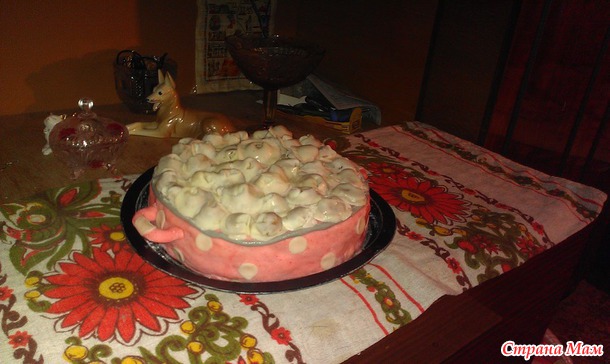 Моя кастрюля с пельменями.