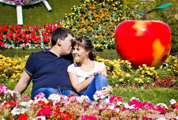 Love Story: прогулка в городе. Анна и Рамиль.