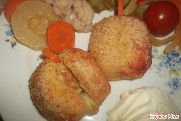 Персики из... картошки