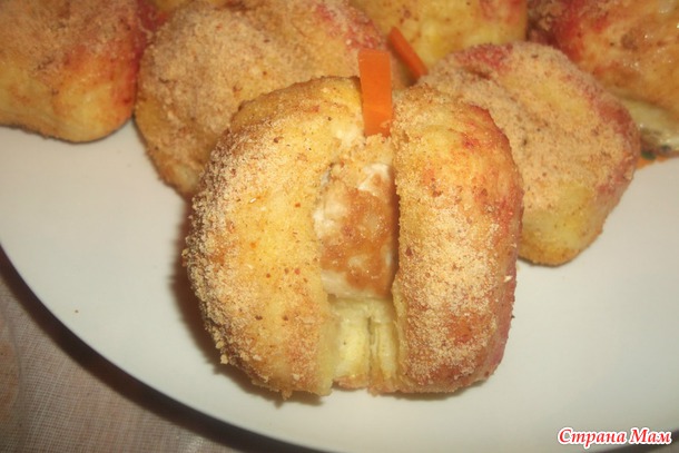 Персики из... картошки