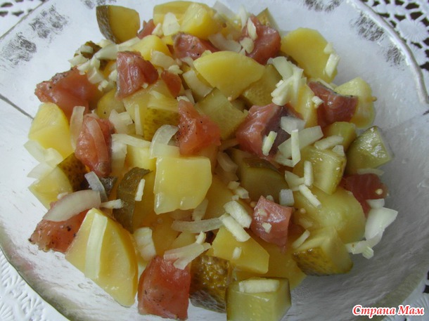 Салат картофельный