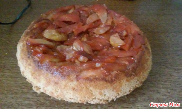 Мой вариант Тарт "Татен" (Tarte Tatin) (французский яблочный пирог)
