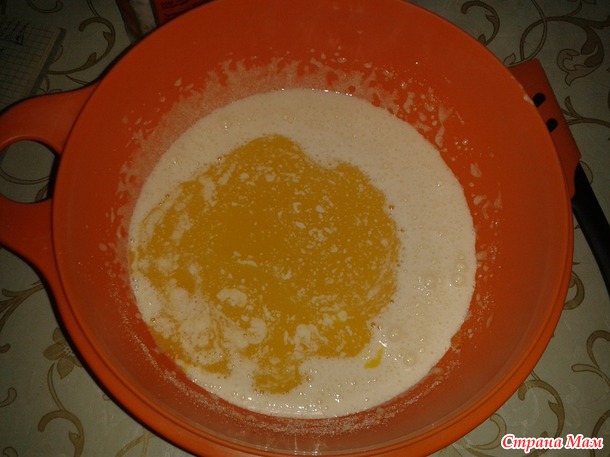Клюквенный пирог.