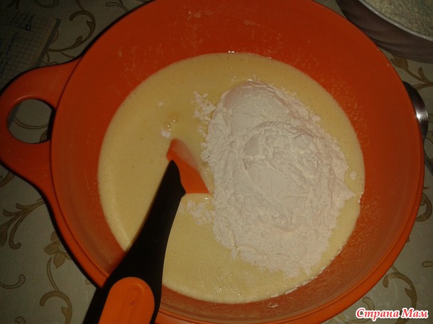 Клюквенный пирог.
