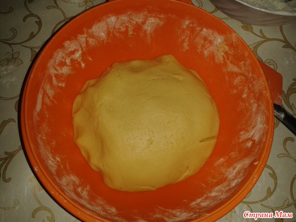 Клюквенный пирог.