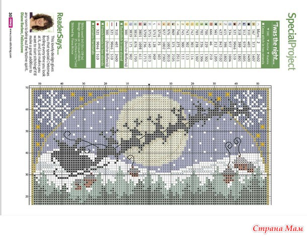 *Cross Stitch Crazy Новый год 2014