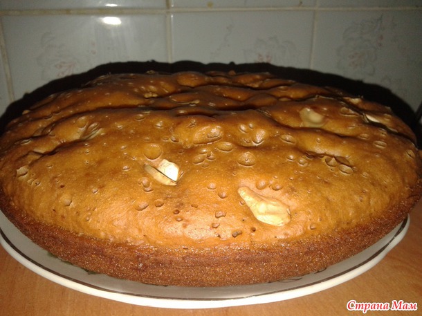 Кекс медовый