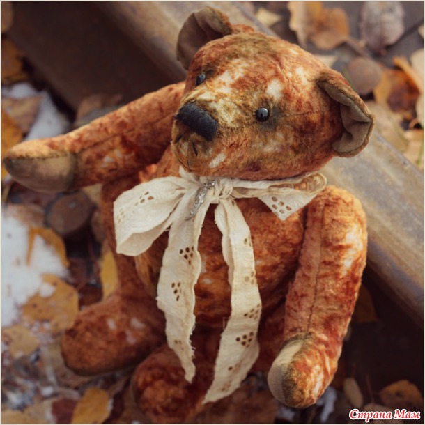 Teddy bear... выкройка 1900гг