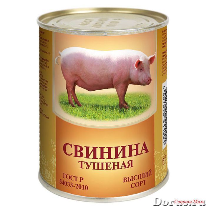 Свинина в банке