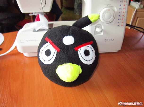 Angry Bird черная