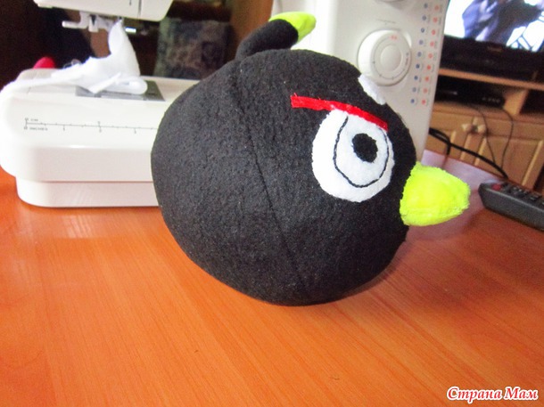 Angry Bird черная