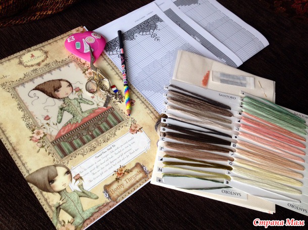*If Only... Mirabelle girl by Bothy Threads