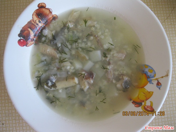 Рыбный суп... из мойвы (быстрее некуда)