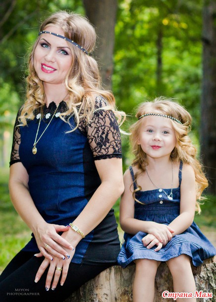 Фотосет с образами а-ля "Family look"