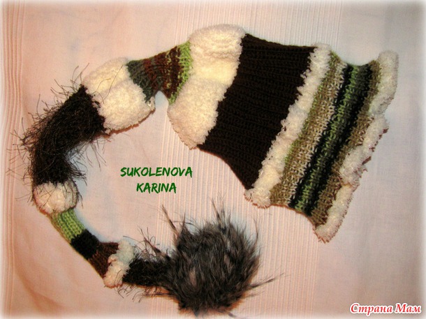 Шапочка для себя из Nancy Hat.