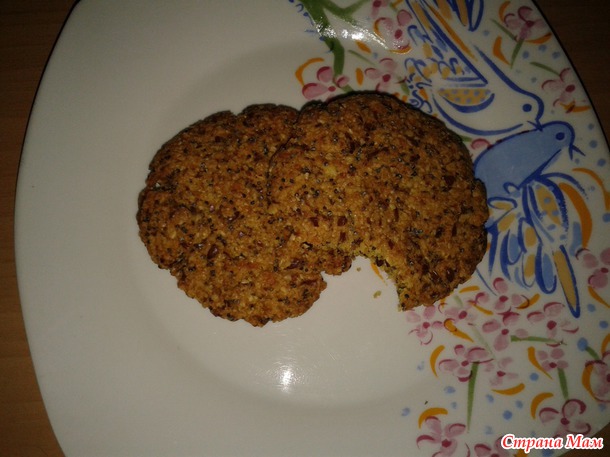 Печенье "здоровье", постное и вкусное!